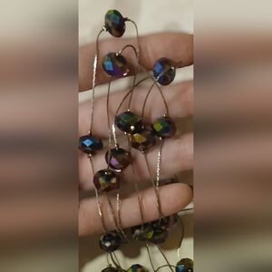 Silver Bead Necklace